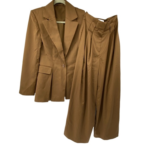 Aje. | Absolute Suit Blazer and Pants in Camel | 6 New with Tags - Picture 5 of 16
